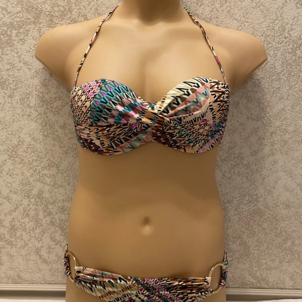 Victoria's Secret Colorful Patterned Bikini
